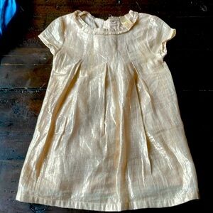 Champagne Boho toddlers dress.